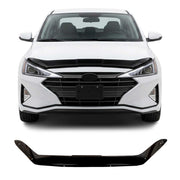 Deflecteurs d'air capot de voiture pour Hyundai Elantra 2017-2021 Acrylique Noir