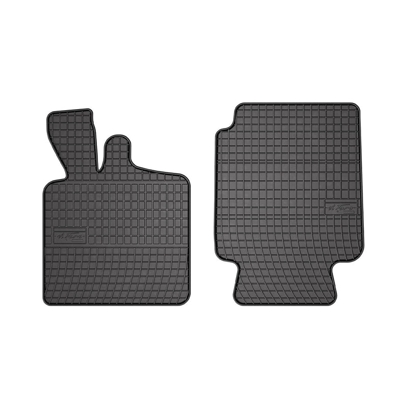 Tapis de Sol pour Smart Fortwo 1998-2007 Caoutchouc Noir