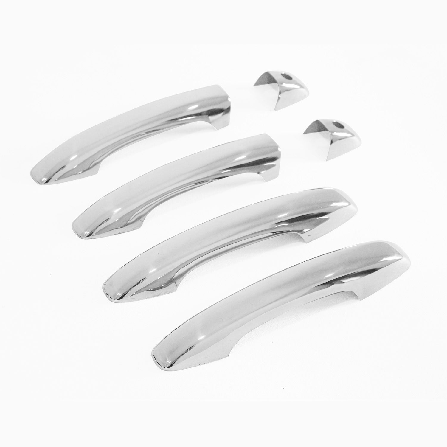 Couverture de Poignée de Porte pour Dacia Sandero 2021-2025 Acier Inoxy 5Pcs