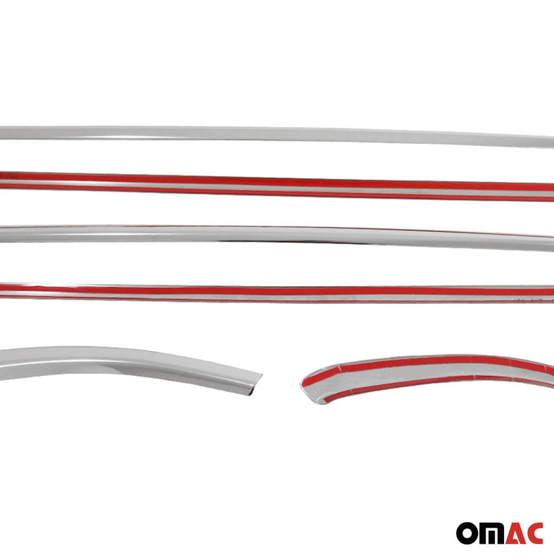 Garniture De Fenêtre pour Honda City 2021-2025 en Acier Inox Chromé 6x