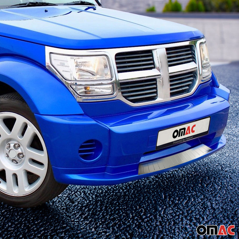 Protection Seuil de Pare-chocs Avant Avant pour Dodge Nitro 2007-2012 Acier