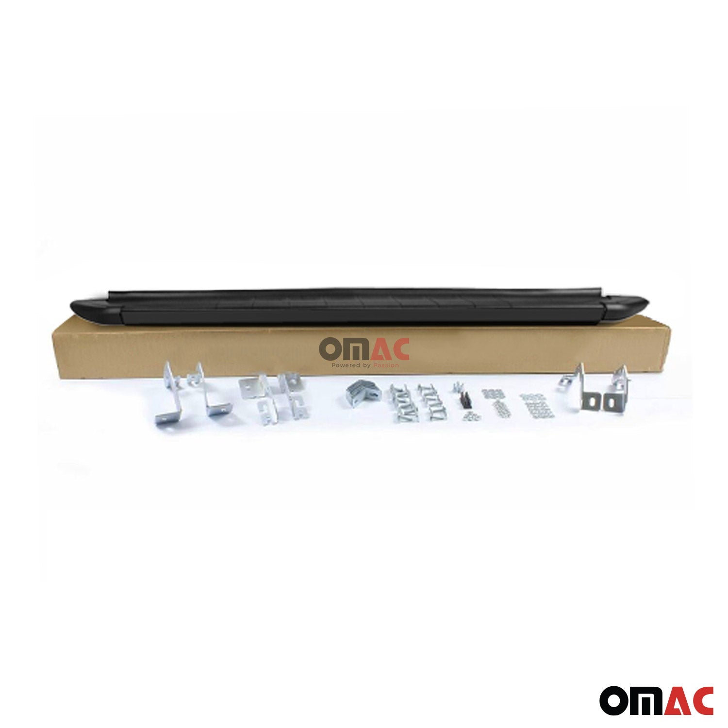 Marche-pieds pour Citroen C3 Aircross / e-C3 Aircross 2024-2026 2x Alu Noir
