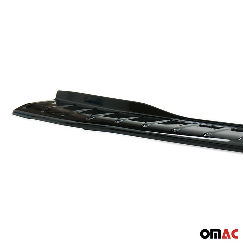 Protection seuil de pare-chocs arriére pour VW T7 Multivan 2021-2025 ABS Noir