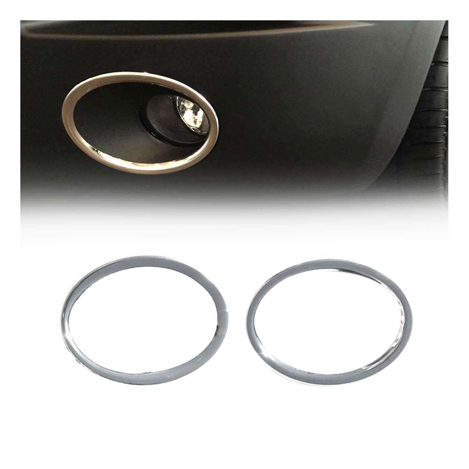 Cadres de Phare Antibrouillard Renault Master 2010-2024 Inox Chromé