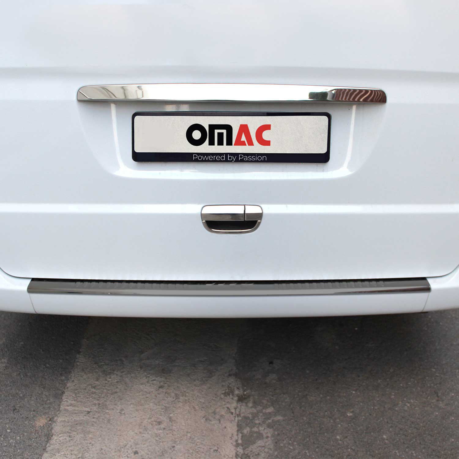 Protection de Pare-Chocs pour Mercedes Vito W639 2003-2014 Inox dark chrome