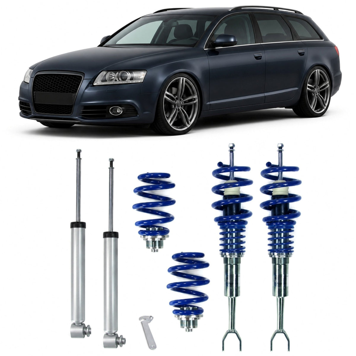 JOM BlueLine Combinés Filetés pour Audi A6 (4F) Avant