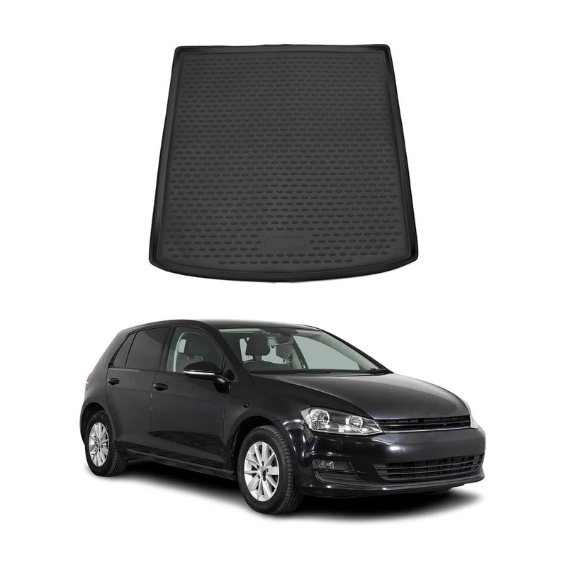 OMAC Tapis de coffre pour VW Golf mk7 Variant 2013-2020 en caoutchouc