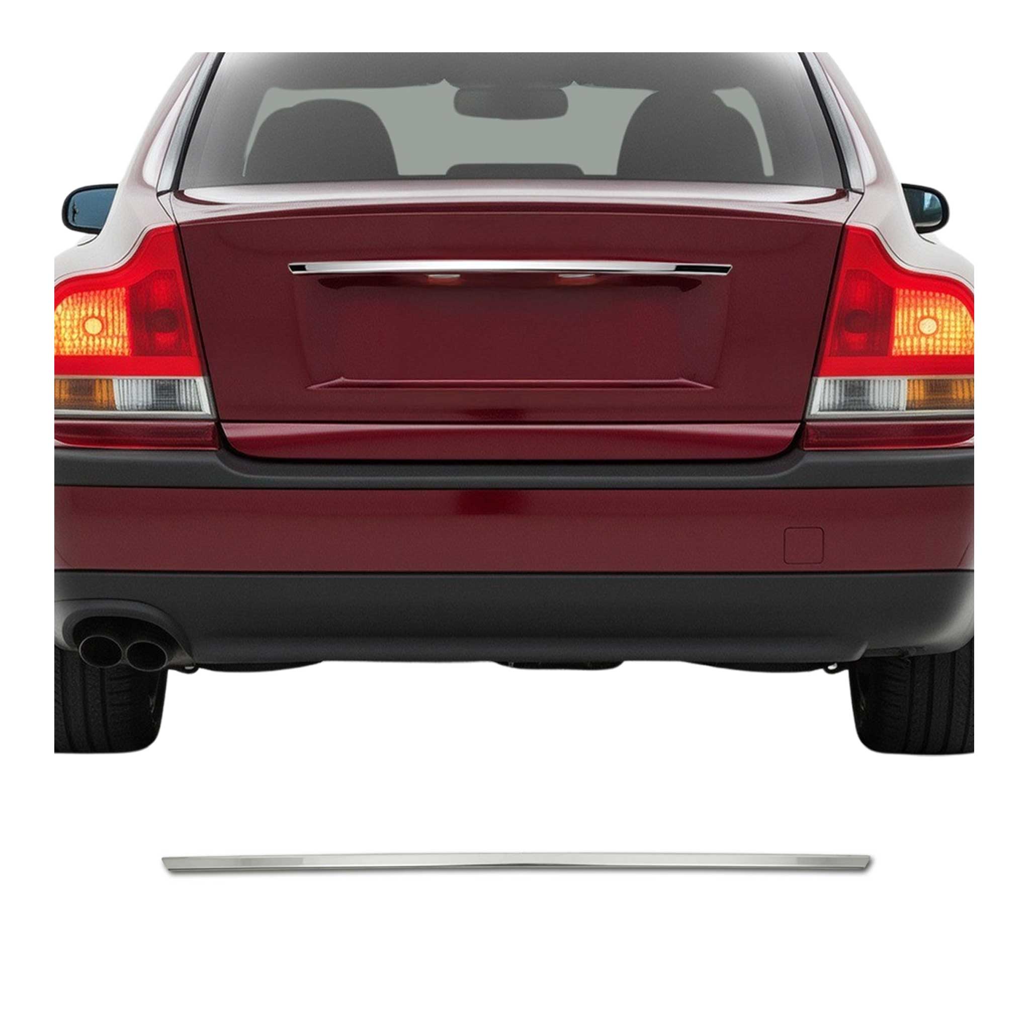 Poignée de Coffre Arrière pour Volvo S60 II 2010-2018 acier inox