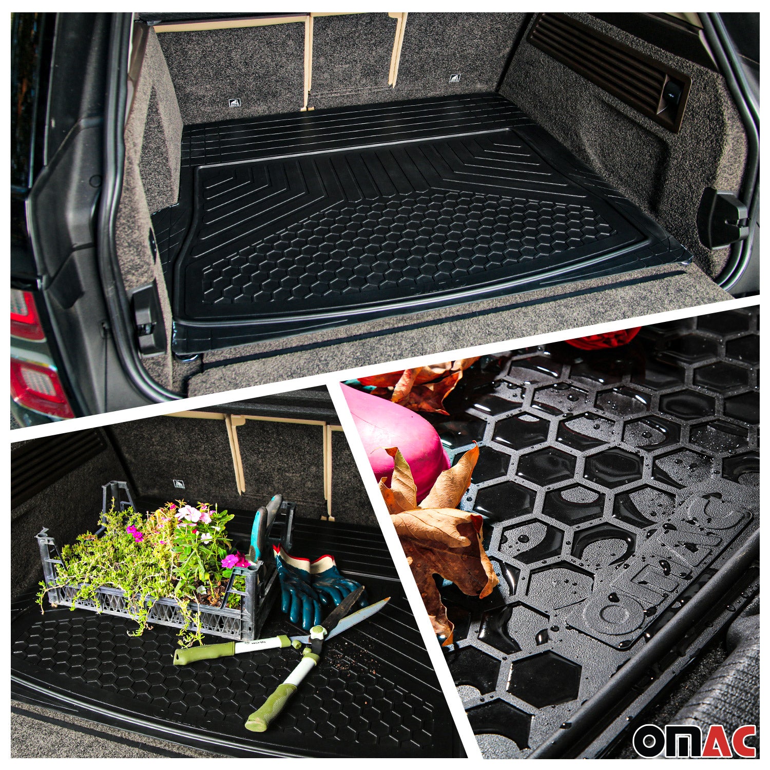 2023-2026 BYD Tang 5places Kit Tapis de sol et coffre noir TPE
