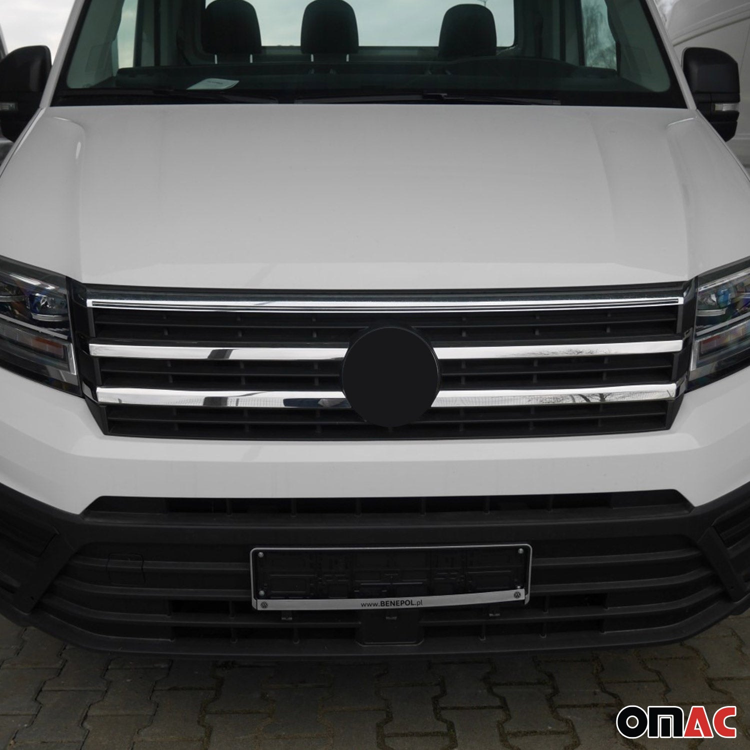 Moulure De Grille De Calandre pour VW Grand California 2018-2021 Chromé 4Pcs