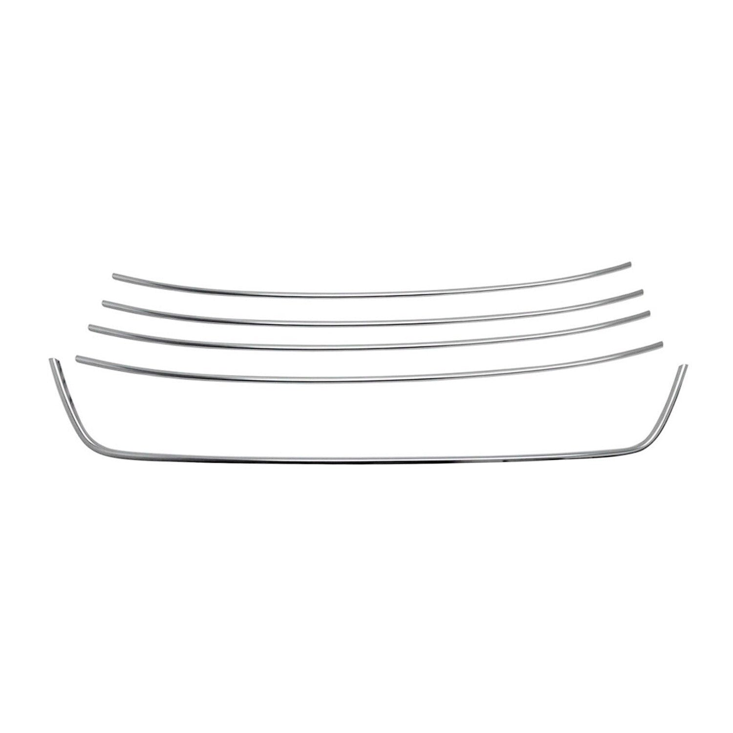 Moulure de Grille de Calandre pour VW Caddy 2010-2015 Chromé 5Pcs