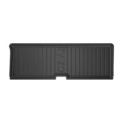 Tapis de coffre pour Opel Zafira A 1999-2005 7places 3.rangée dépliée TPE Noir