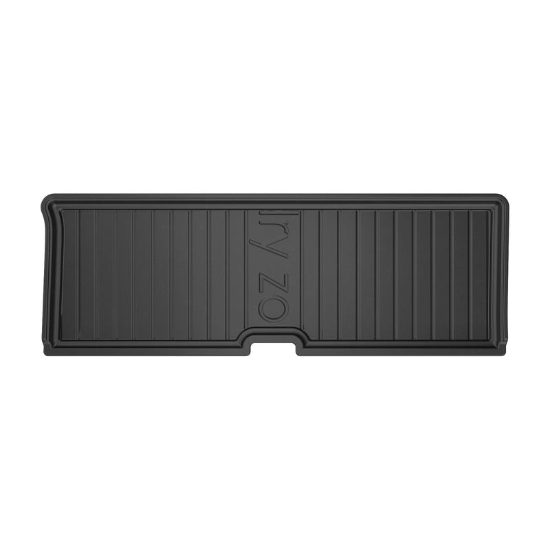 Tapis de coffre pour Opel Zafira A 1999-2005 7places 3.rangée dépliée TPE Noir