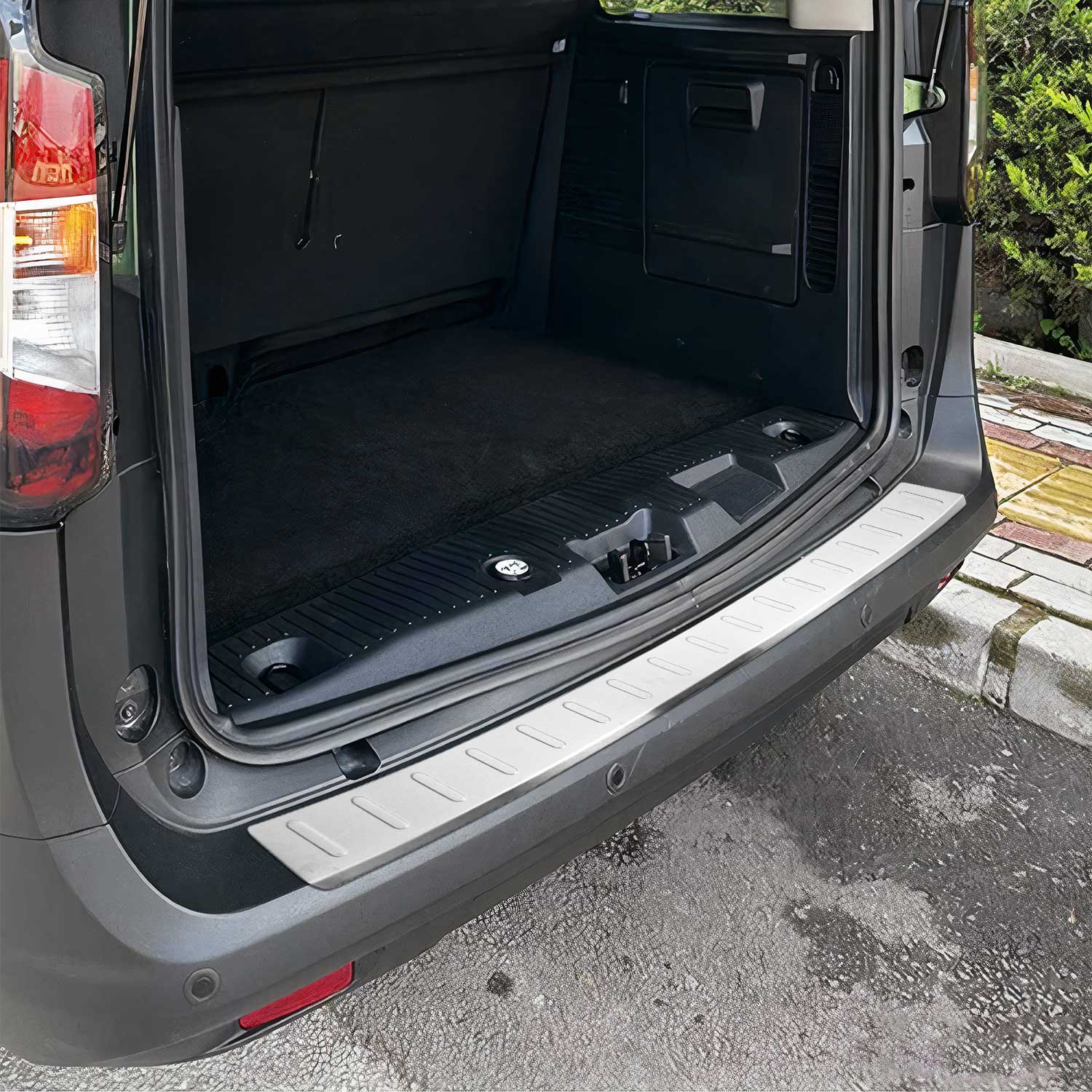 Protection de Pare-Chocs pour Ford Tourneo Courier II 2023-2026 Inox brossée