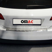 Protection Seuil de Pare-chocs Arriére pour Peugeot 308 2014-2021 HB Acier Inoxy