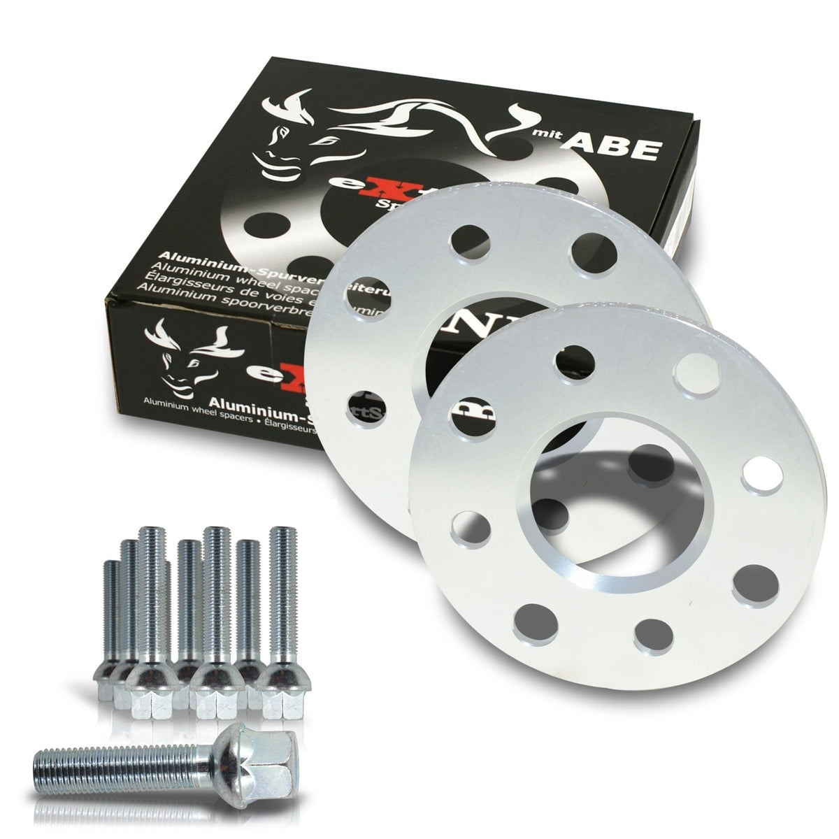 JOM Kit Élargisseurs de Voie 10mm pour VW Polo VI (AW) mit ABE Aluminium