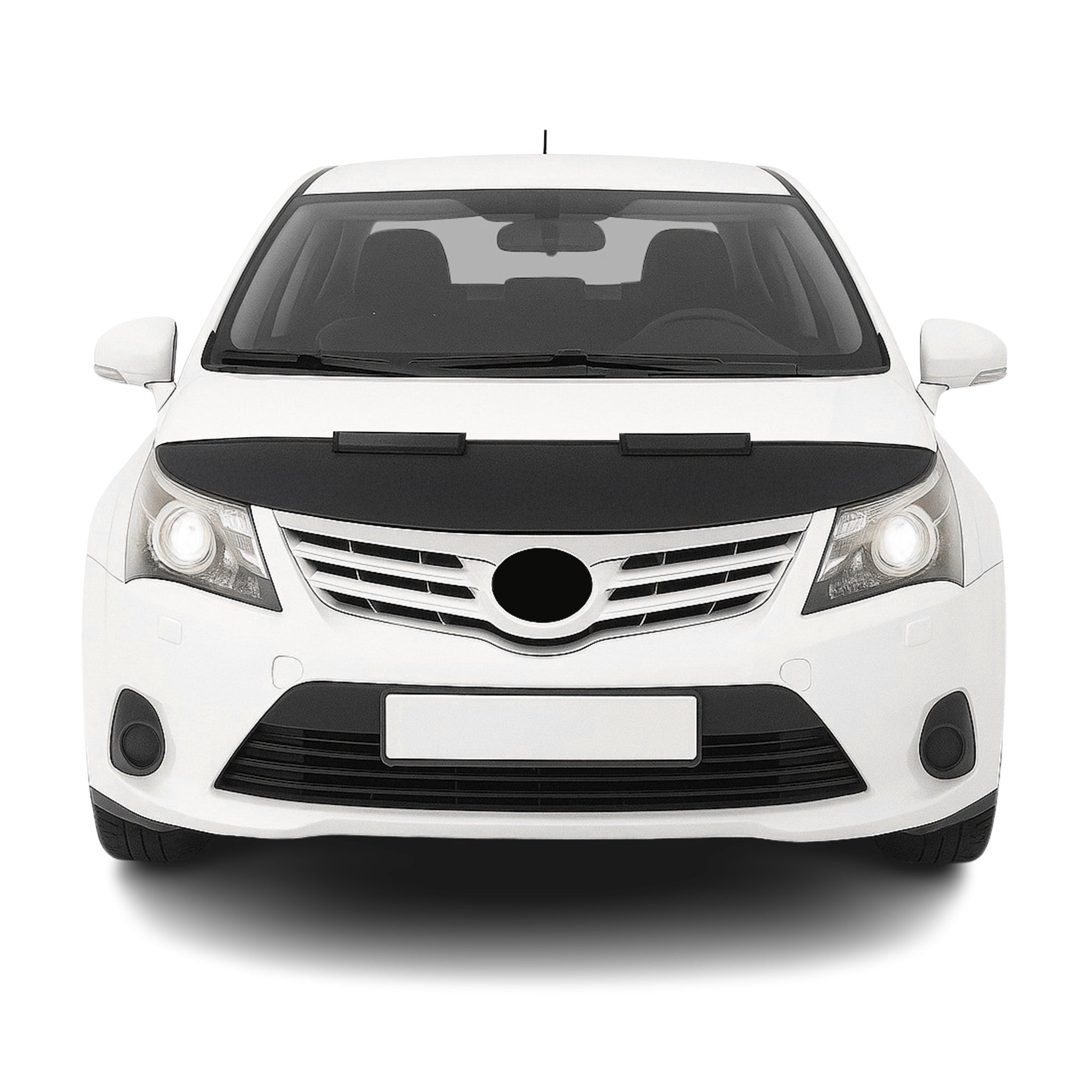 Protège Capot pour Toyota Avensis 2009-2015 Masque de voiture vinyle Noir