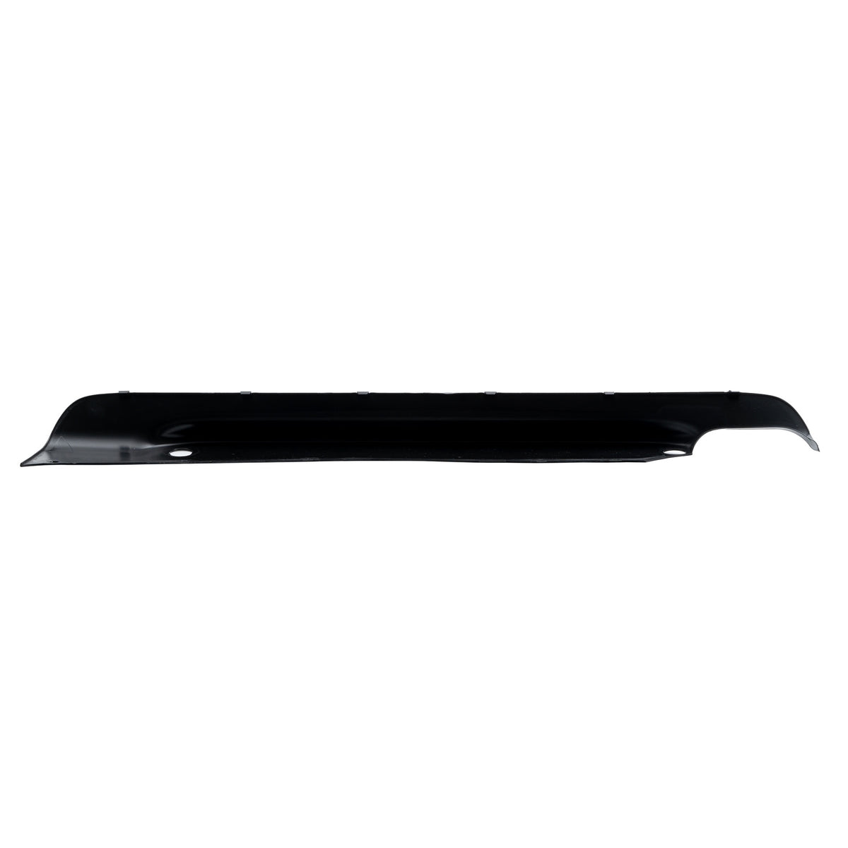 JOM Insert de Pare-choc Arrière pour BMW Série 3 E46 1998-2007 Noir Mat Doppelrohr links