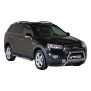 Pare-buffle Avant pour Chevrolet Captiva 2011-2016 63 mm en Acier Gris