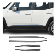 Garniture Baguette de porte latérale pour Jeep Renegade 2014-2024 inox Foncé 4x