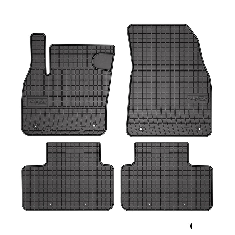 Tapis de Sol pour Volvo XC40 2017-2022 Caoutchouc Noir