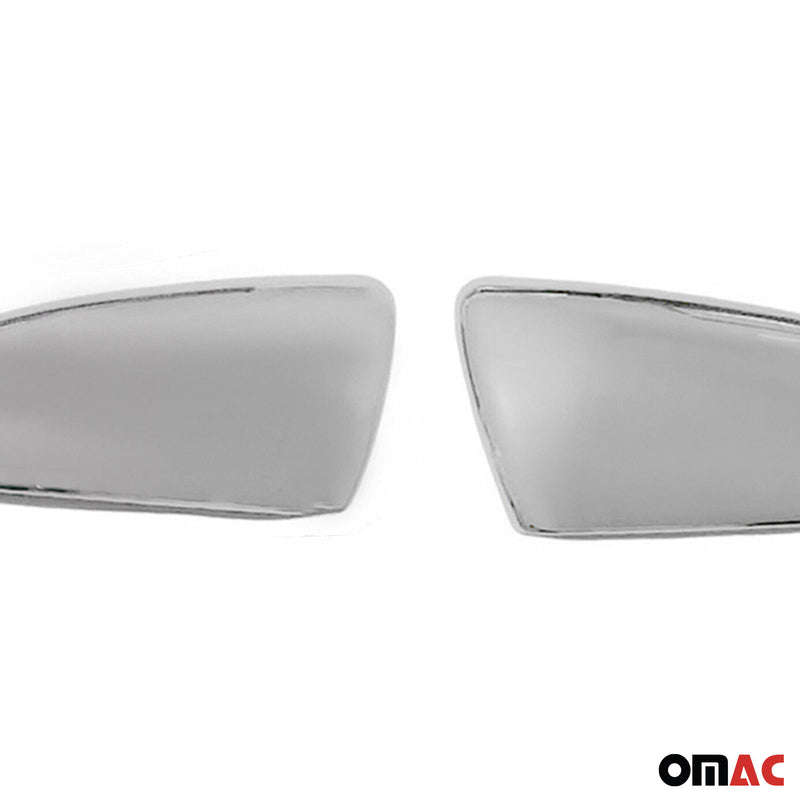 Coques de Rétroviseurs pour Kia Venga 2009-2019 2x Acier Inox Chromé