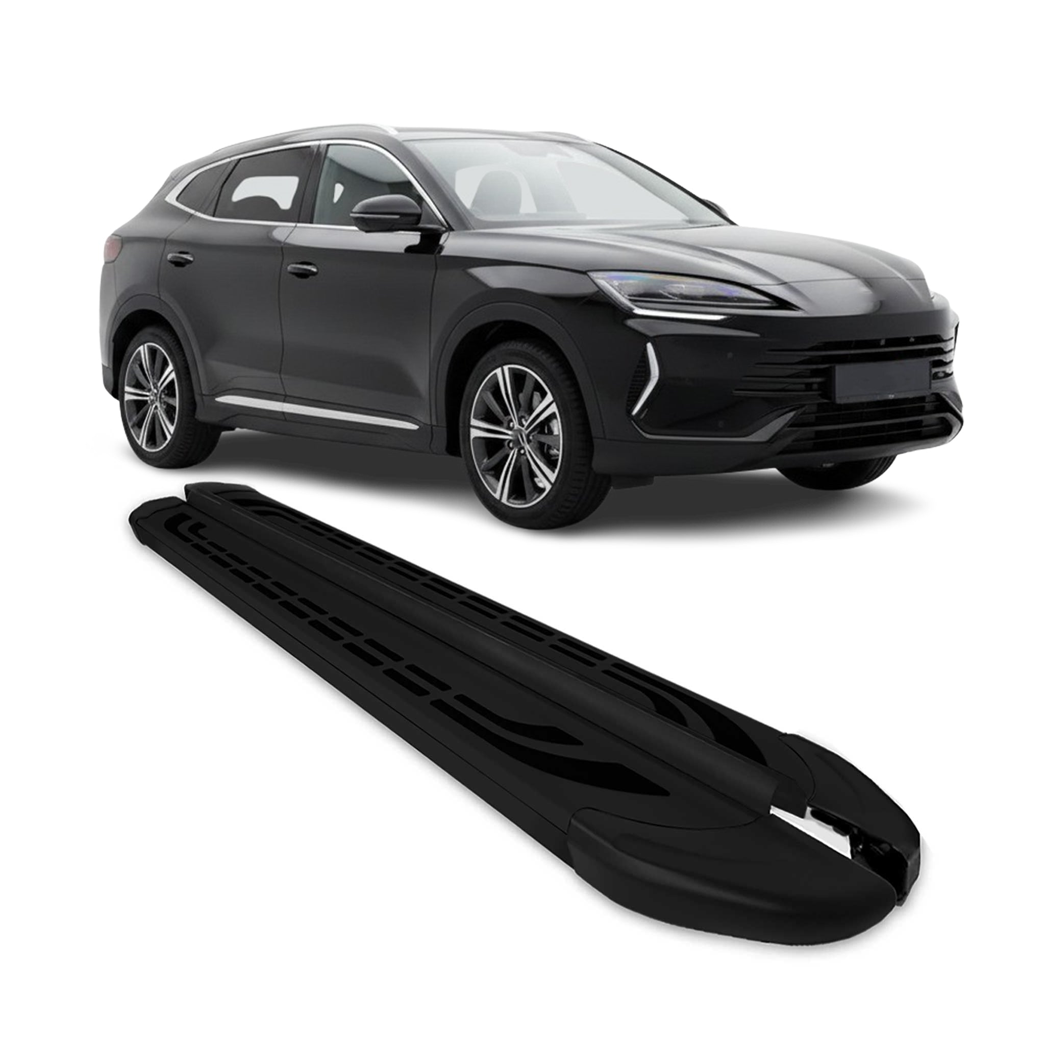 2024-2026 BYD Seal U SUV Marchepieds Latéraux pédale Noir Aluminium 2Pcs