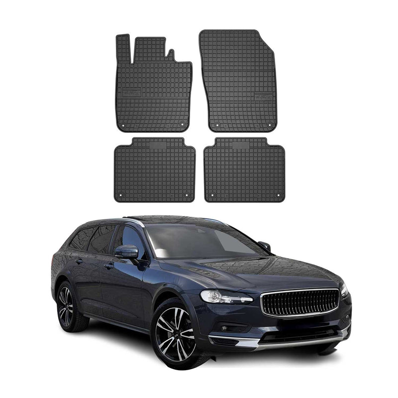 Tapis de Sol pour Volvo V90 2016-2025 OMAC Noir Caoutchouc