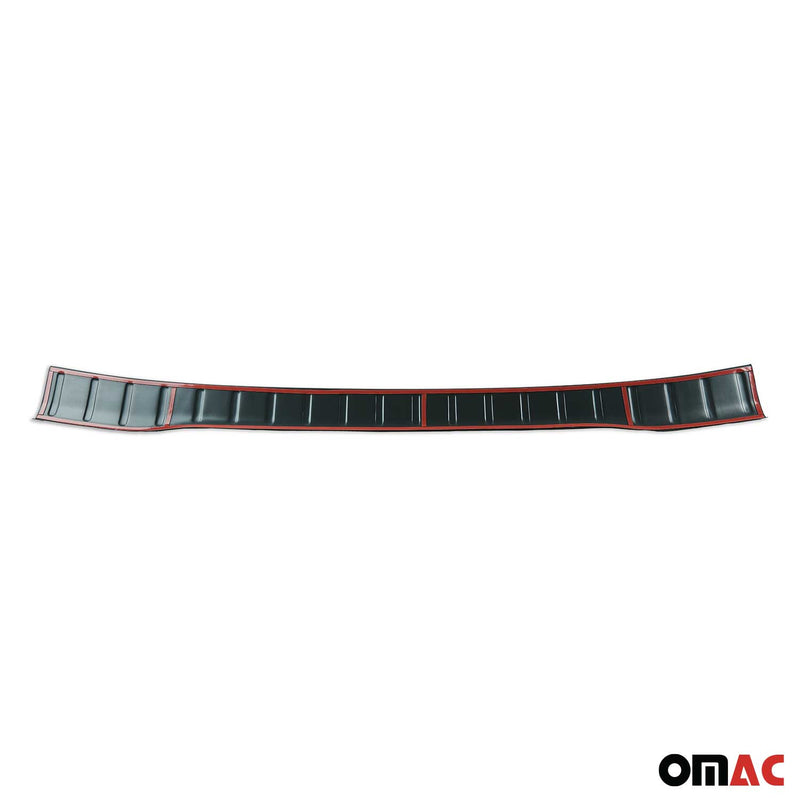 Protection seuil de pare-chocs arriére pour VW T7 Multivan 2021-2025 ABS Noir