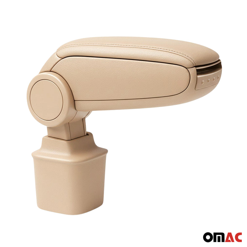 Accoudoir pour Nissan Juke 2011-2019 Vinyl Abs Beige Central Organiseur