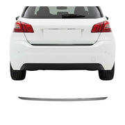 Garniture de Hayon Coffre pour Peugeot 308 2013-2021 acier inox foncé