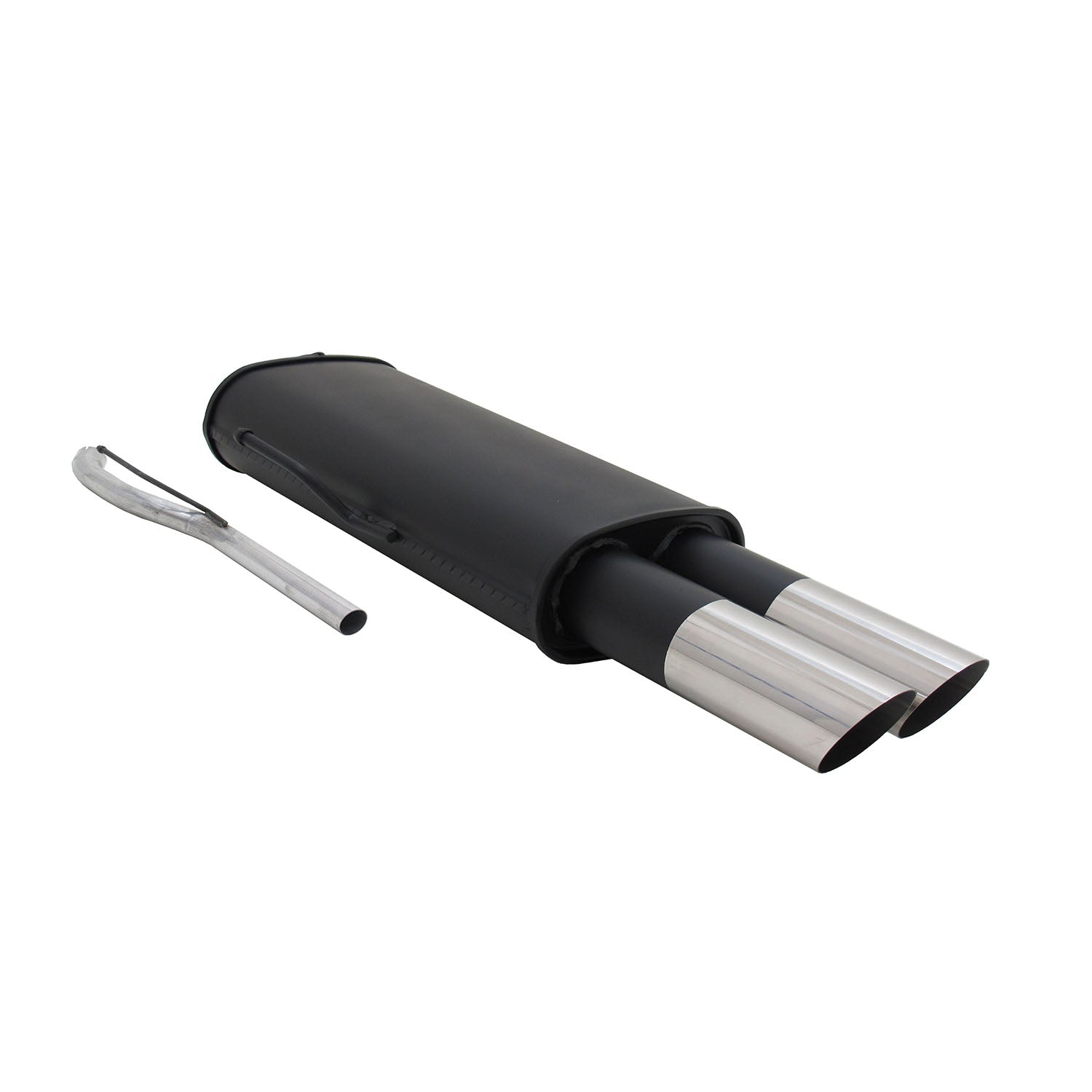 Échappement arrière sport Novus pour VW Passat 35i 2x76mm MS-Design avec ABE