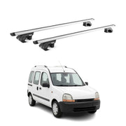 Barres de toit transversales ABE pour Renault Kangoo Express 1997-2007 Gris 2x