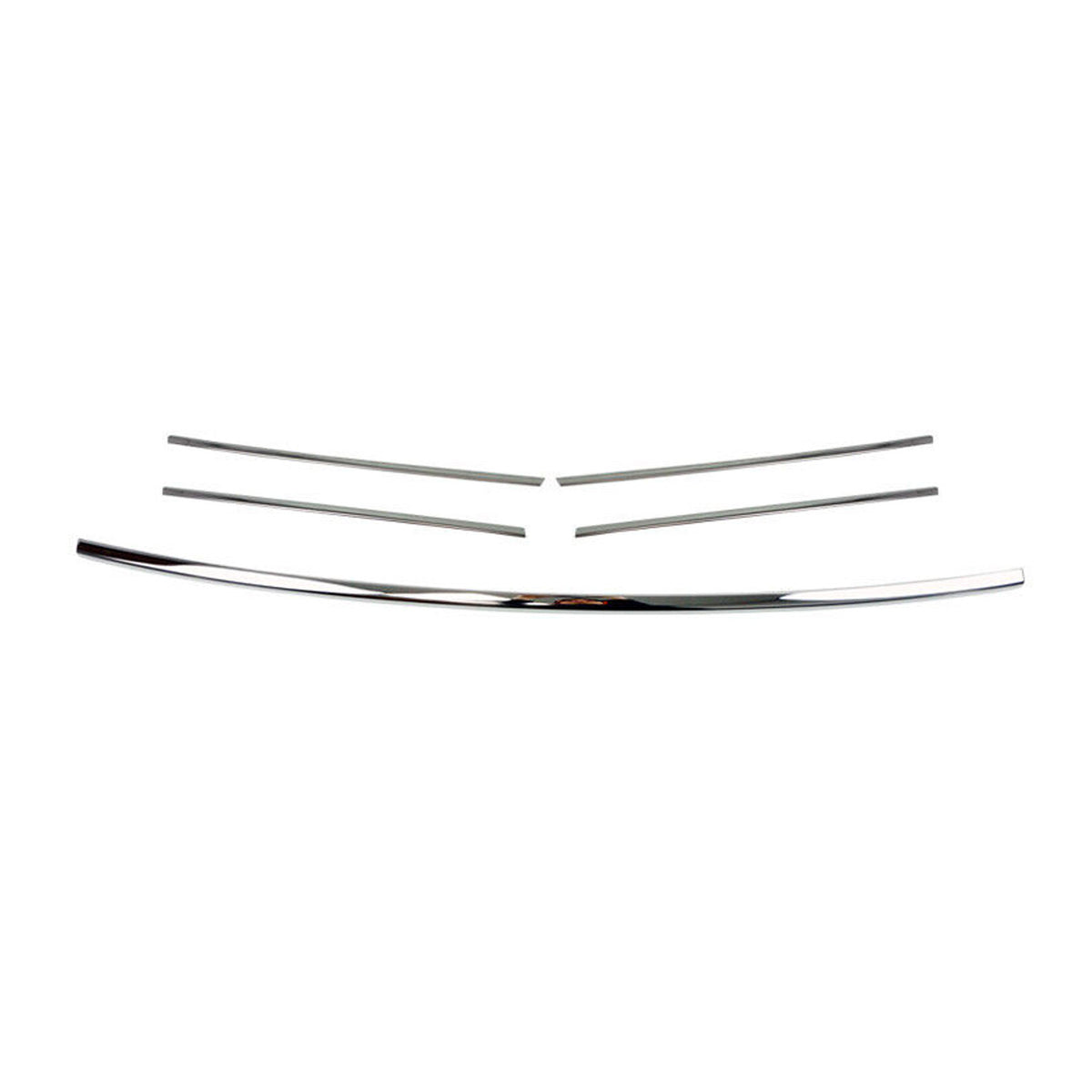 Grille de calendre pour VW T5 Transporter 2010-2015 Facelift inox 5Pcs