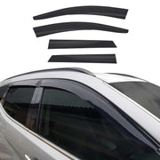 Déflecteurs de Vent pluie d'air pour Dacia Duster 2018-2021 Acrylique Noir 4 Pcs