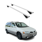 Barres de toit Transversales pour Chevrolet Trans Sport 1997-2005 Fer Argent