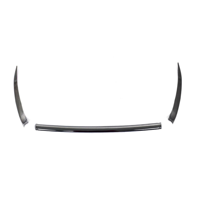 Moulure de Grille de Calandre pour Peugeot 2008 2019-2022 Chromé 3Pcs