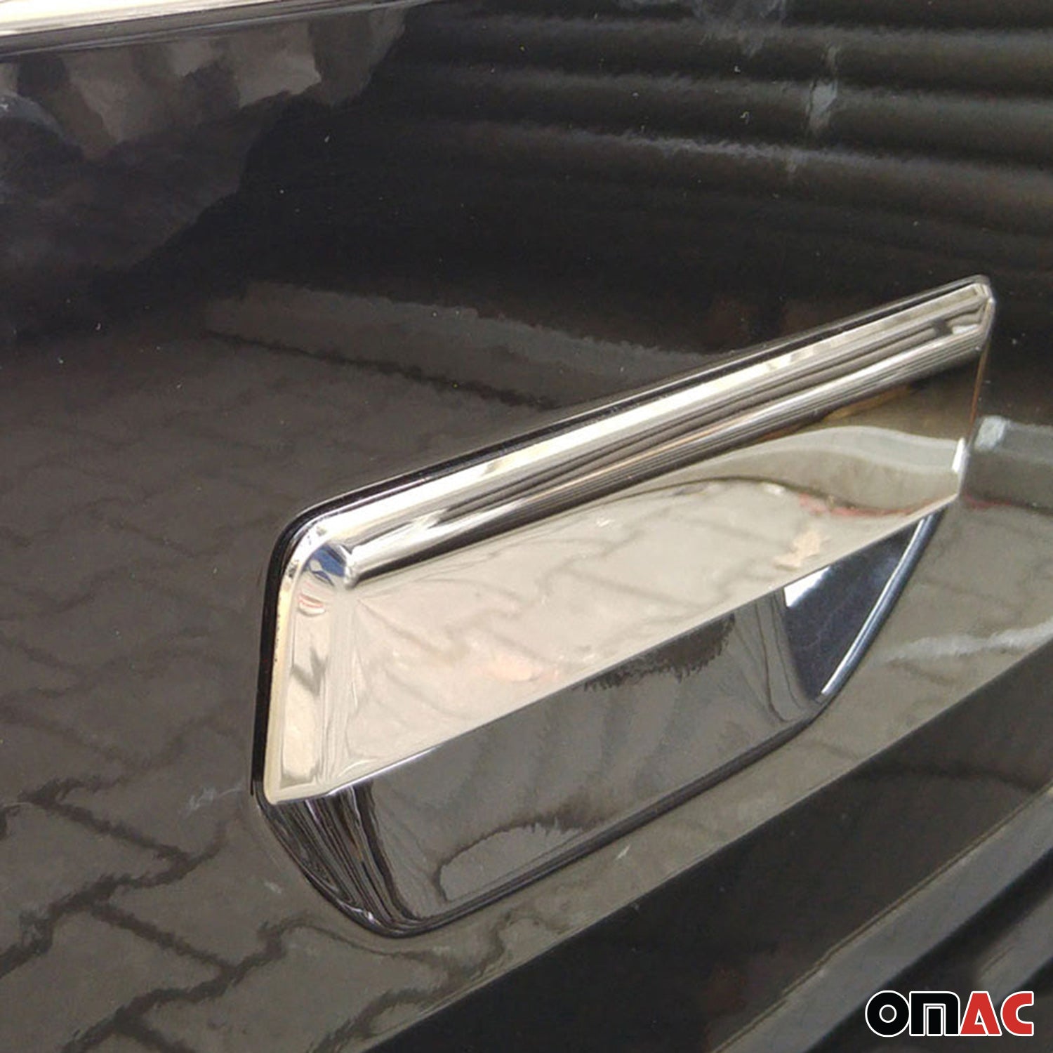 Couverture de poignée de porte Hayon pour VW Caddy 2021-2026 en Acier Inox