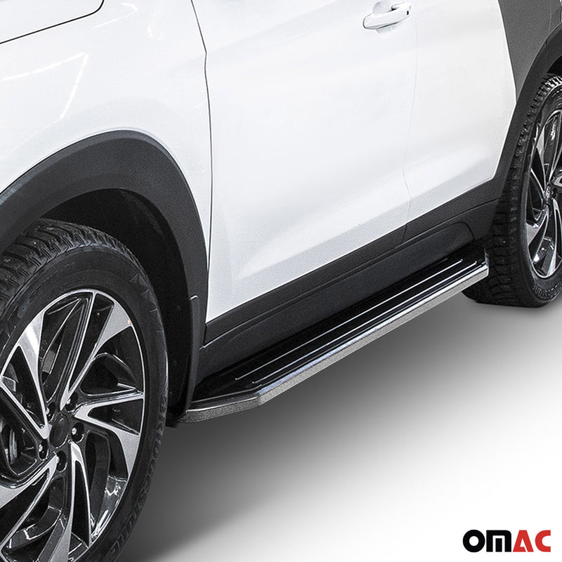 Marchepieds Latéraux pour Hyundai Tucson 2015-2020 ABE Alu