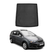 OMAC Tapis de coffre pour Seat Alhambra 2017-2020 sur mesure en caoutchouc Noir