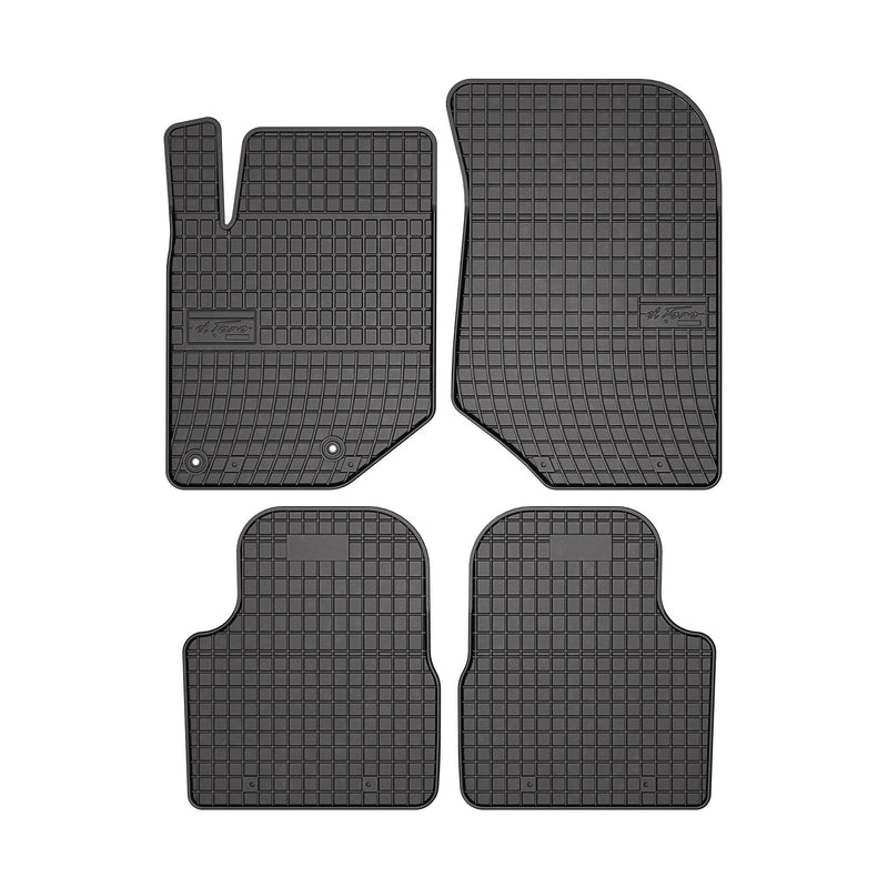 Tapis de Sol pour Peugeot 2008 2019-2022 Caoutchouc Noir