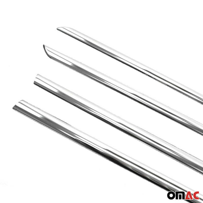 Garniture de Fenêtre pour Opel Astra H Berline 2004-2009 Acier Inox 4Pcs