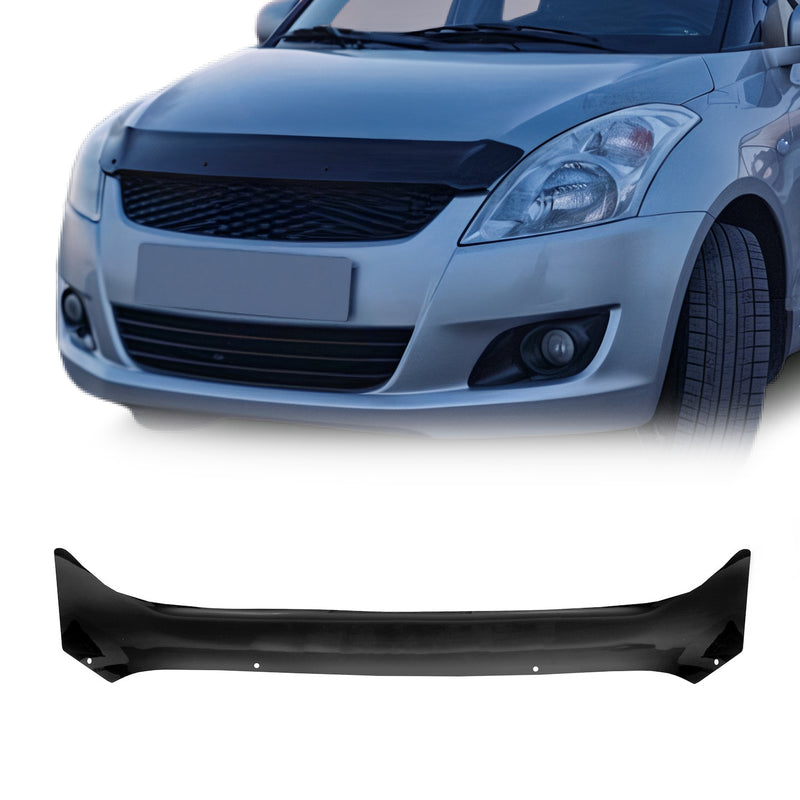 Deflecteurs d'air capot de voiture pour Suzuki Swift 2010-2017 Acrylique Noir