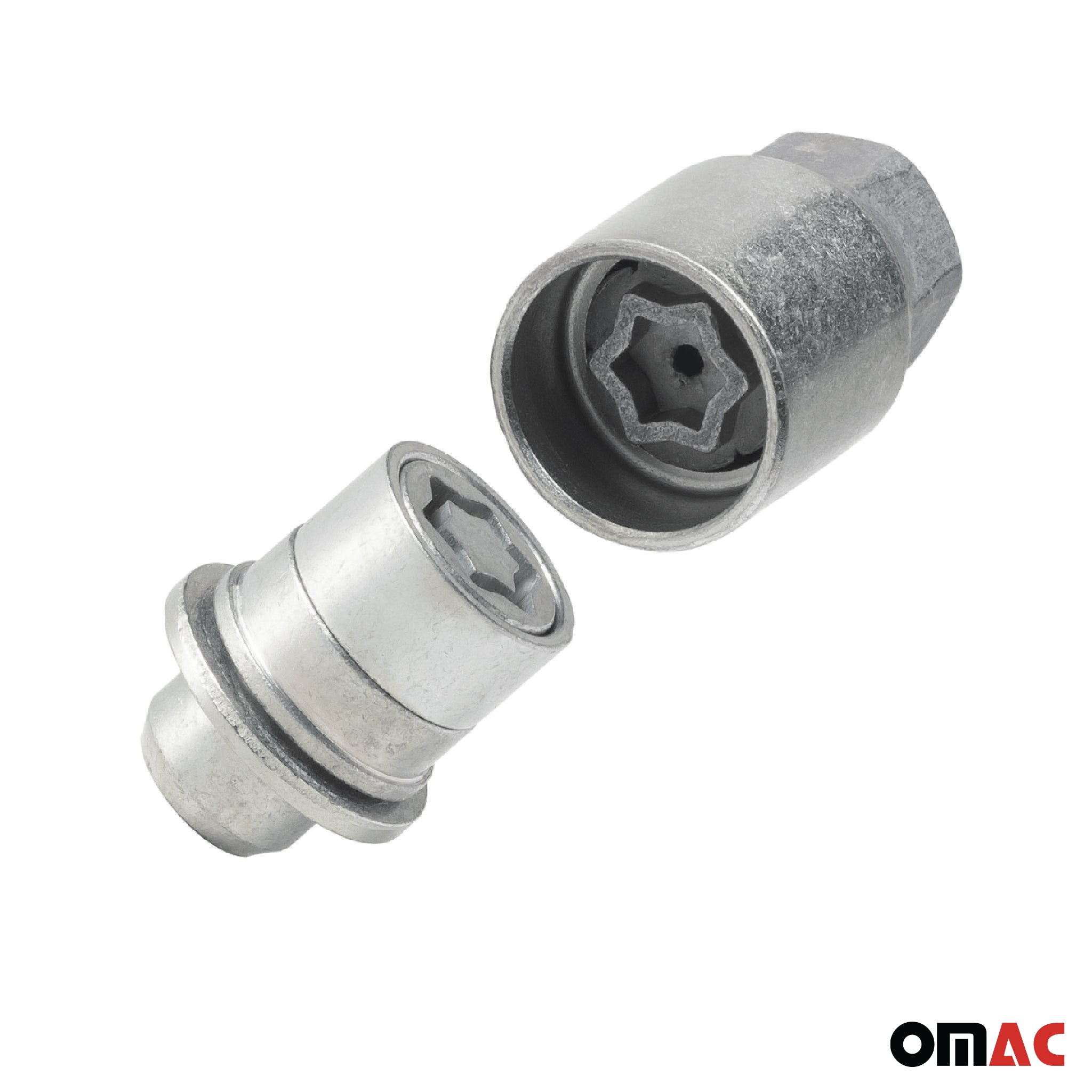 Vis de roue antivol pour Mitsubishi Pajero 1992-2007 Gris lot de 4 M12X1,5