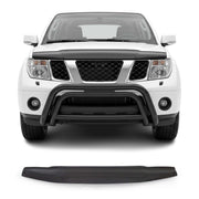 Deflecteurs d'air capot de voiture pour Nissan Navara D40 2005-15 Acrylique Noir