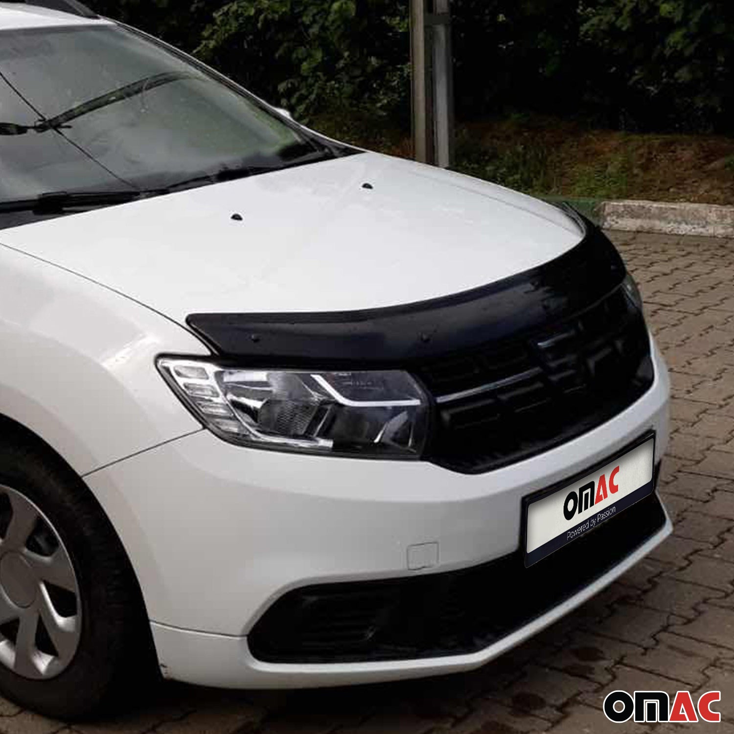 Deflecteurs d'air capot de voiture pour Dacia Logan MCV 2013-2020 en Plastique