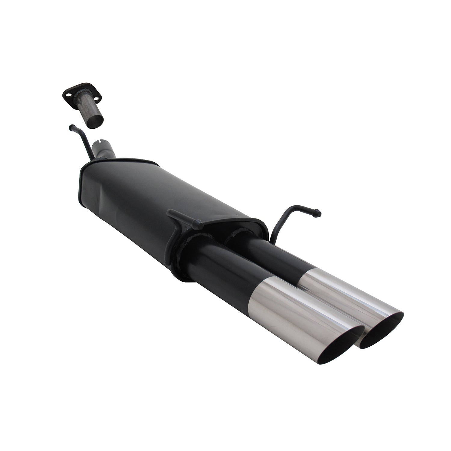 Échappement arrière Novus pour Opel Astra G Coupe/Cabriolet 2x76mm MS-Design ABE