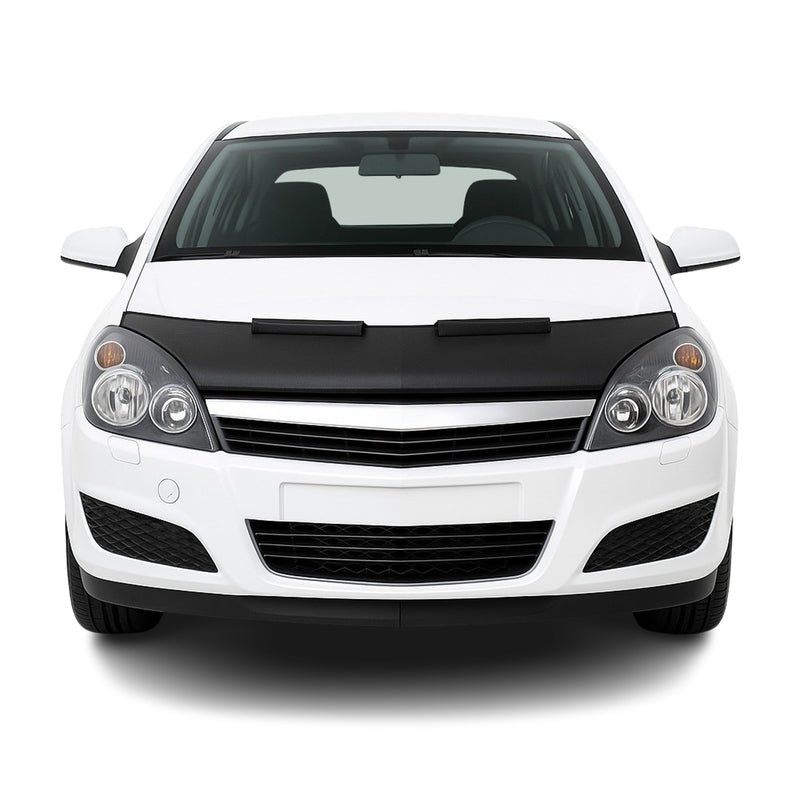 Protège Capot pour Opel Astra H 2004-2009 Masque de voiture vinyle Noir