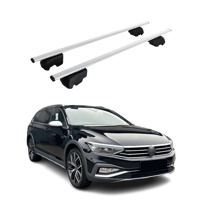 Barres de toit Transversales pour VW Passat Alltrack 2015-2023 ABE