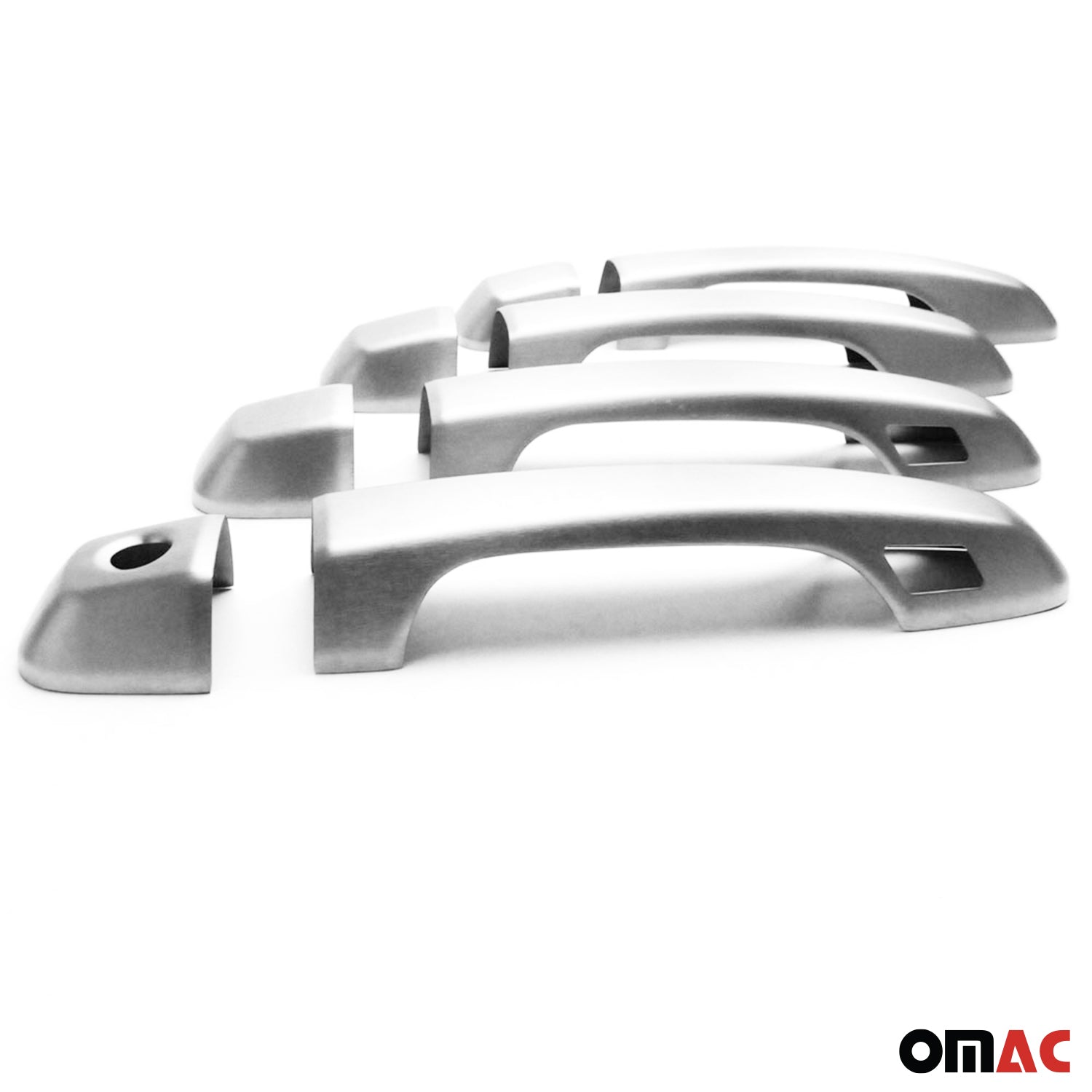 Couverture de poignée de porte pour Toyota Land Cruiser Prado 2009-2023 Acier 8x